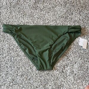 NWT Sunsets Olive Green Swim Bikini Bottom